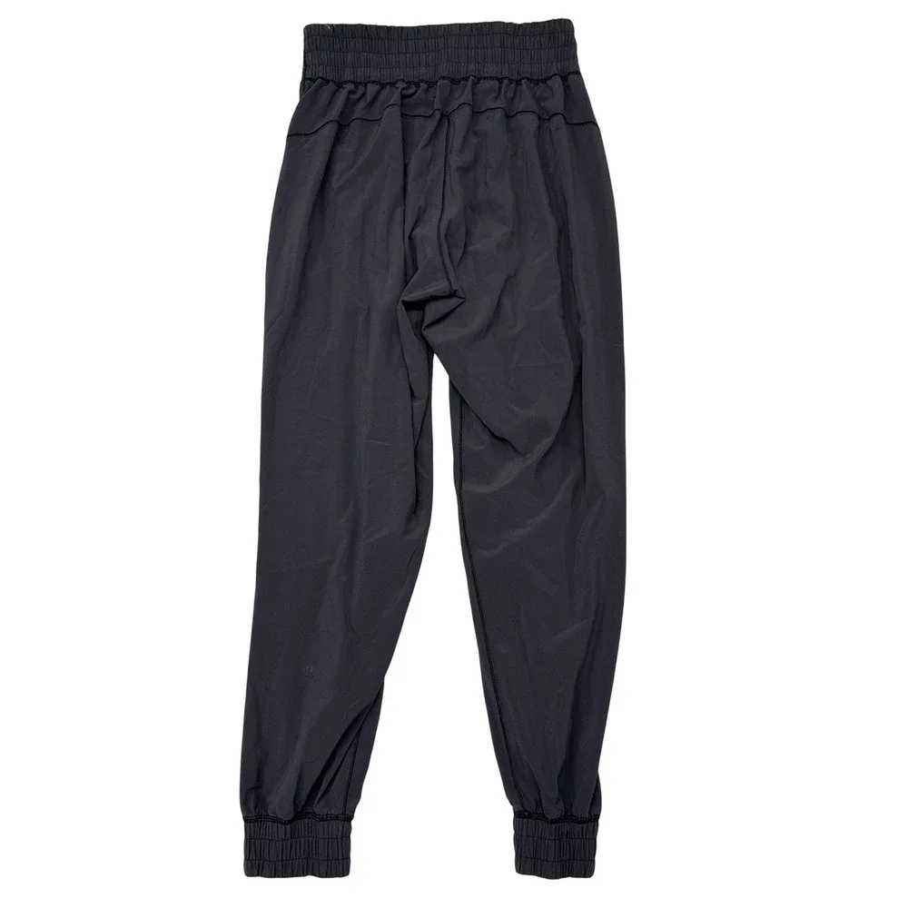 Lululemon Sun Setter Jogger Pants Womens Size 6 Gray Athleisure Casual